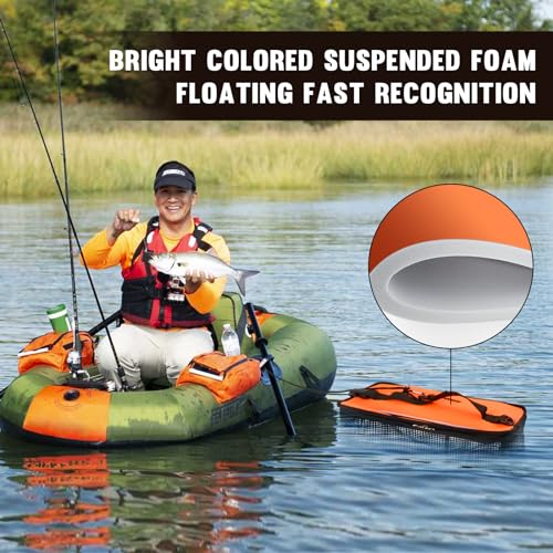 Floating Fish Basket for Live Caught (Square / (10 GAL)-15*9*14IN)