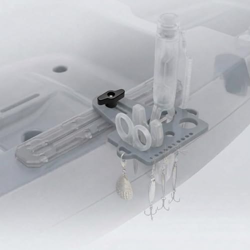 Universal Fishing Tool Holder for Boat & Kayak Gear Tracks