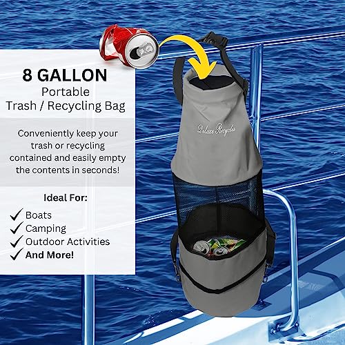 Boat Trash Can Bag (Grey)