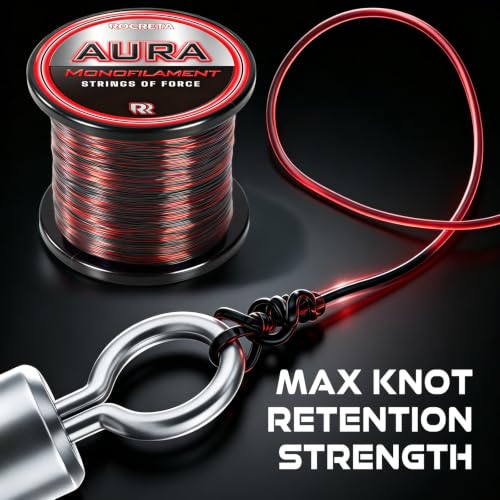 Aura Monofilament Fishing Line (Red Clay / 100LB（350YDS）)