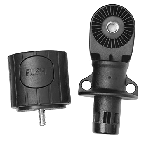 MiniPort 360° Rotating Fishing Rod Holder (Round Base and Fishing Rod Socket)
