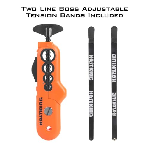 Patented Radius Fishing Line Spooler (E: Line Spooler - Orange)