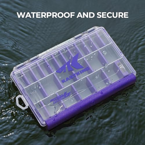 HyperSeal Waterproof Tackle Box (3600(1 Pack) / Purple)