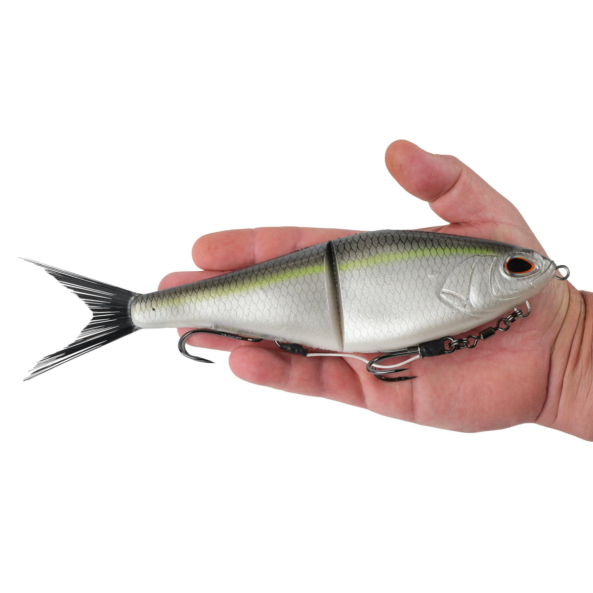PowerBait Chop Block Fishing Soft Bait (Green Back / 10 in - 4 1/5 oz)