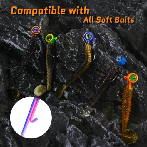 Crappie Jig Heads (1/8oz_40pcs)