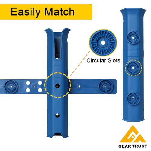 Fishing Rod Holders (Navy Blue)