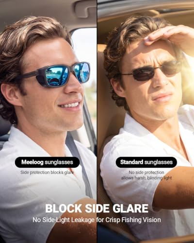 Polarized Sport Sunglasses with Removable Side Shields