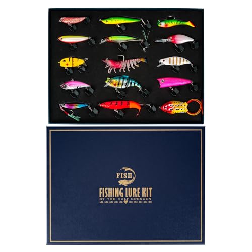 Bass Fishing Lures Kit (Hard /Soft Bait 3)