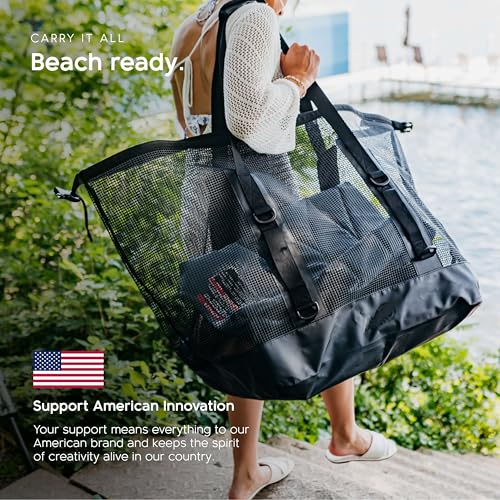 Boat Gear Heavy Duty Outddor CASSI Tote Boat Bag (Black / 170 Liter)