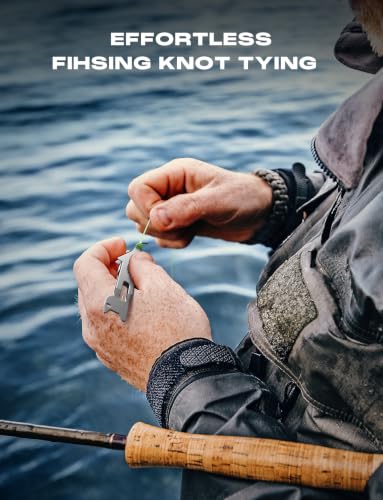 Fishing Nail Knot Tying Tool Combo (Silver)