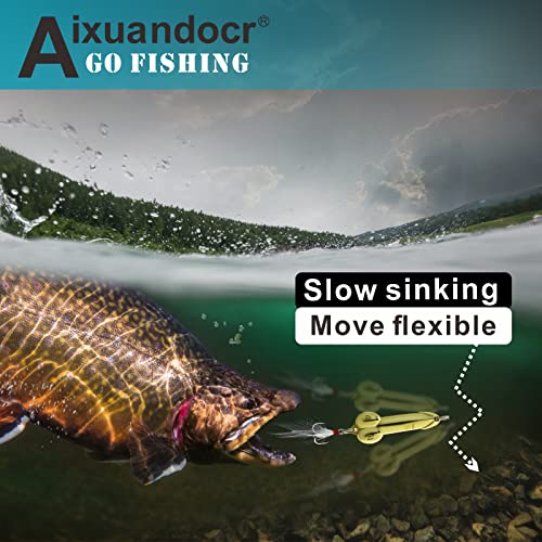 Bass Fishing Lure (Gold and Sliver / 20g, 15g)