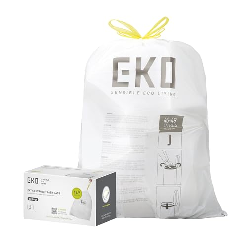 12.9 Gallon 45 (60 Count (Pack of 1) / 12.9 Gallon Bags/Code J)