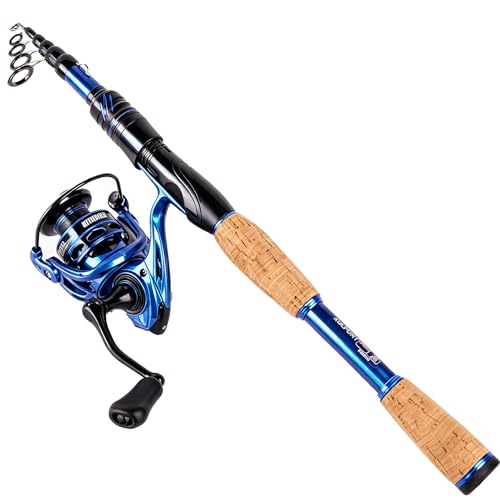 Telescopic Fishing Rod and Reel Combo