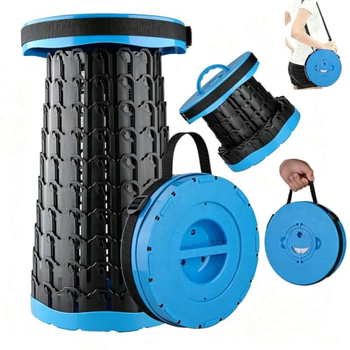 18" Collapsible Stool (Blue / X-Large)