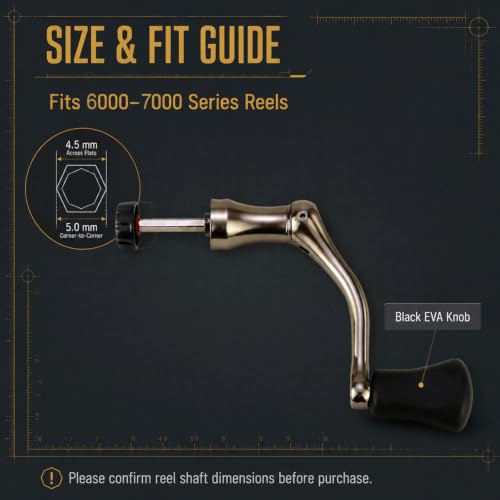 Fishing Swivel Reel Handle Replacement (6000-7000)