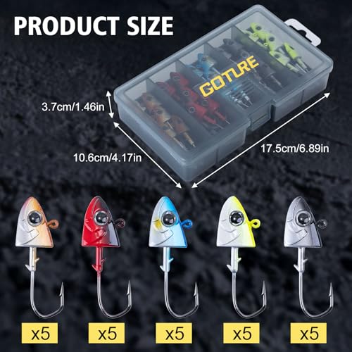 Swimbait Jig Heads (C4:Swimbait Jig Heads / 1-1/8 oz - 25 pcs)