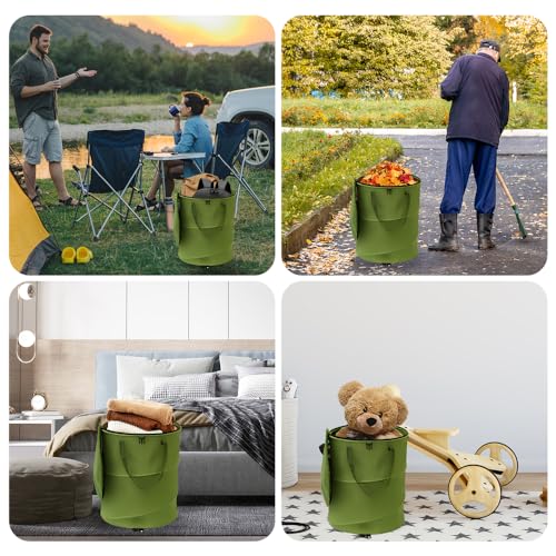 Collapsible Pop Up Outdoor Waste Bin