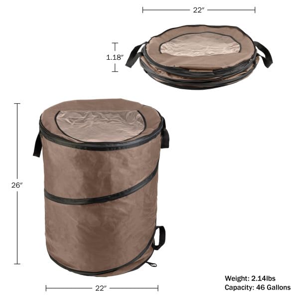 Outdoors Pop Up Outdoor Trash Can