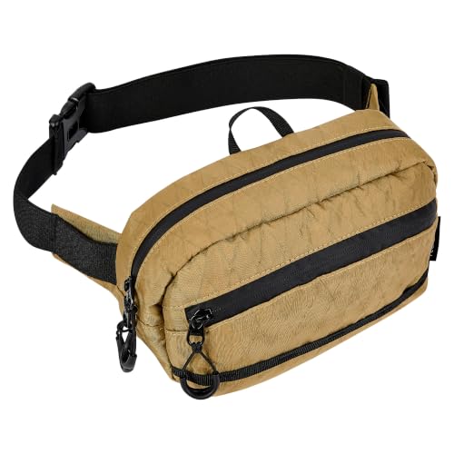 RFID Blocking Fanny Packs for Women and Men Waterproof Crossbody Waist Pack