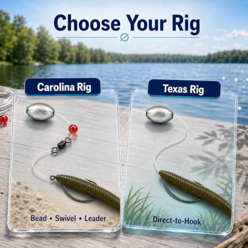 Egg Sinkers Kit Fishing Weights Slip Sinkers for Catfish Bottom Fishing