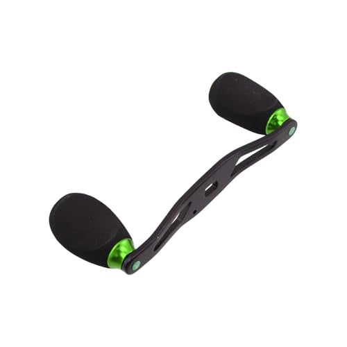 Fishing Baitcasting Reel Handle Replacement Parts (Black Green)
