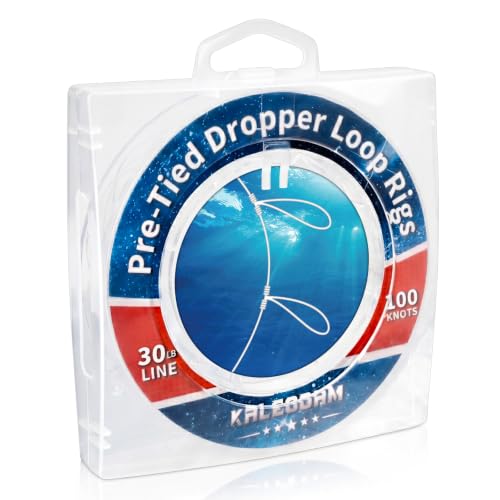 100knots Pre Tied Dropper Loop Fishing Rig (30LB-100knots)
