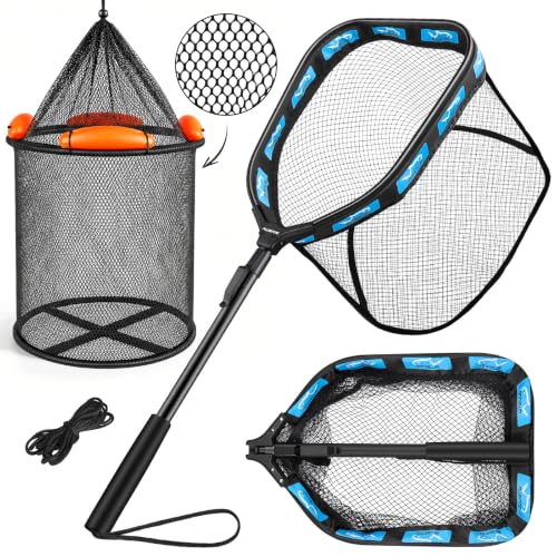 Fishing Net with Floating Fish Basket