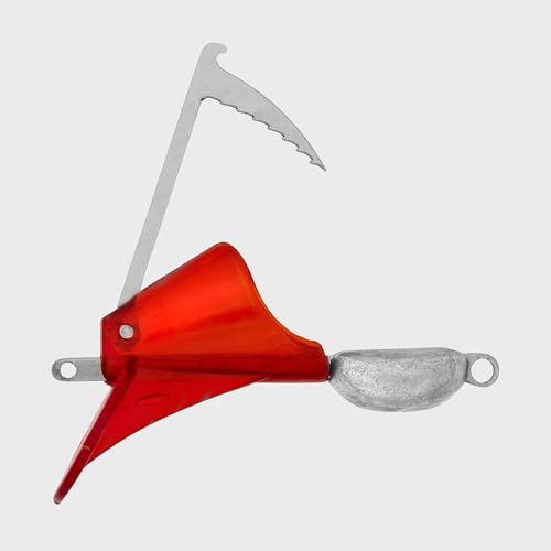 Dead Bait Trolling Lure (Transparent Red / Small)