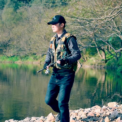2Pcs Telespoic Fishing Rod and Reel Combos with Spinning Reel and Necessary Lure Accessories Portable Carrier Bag for Saltwater Freshwater