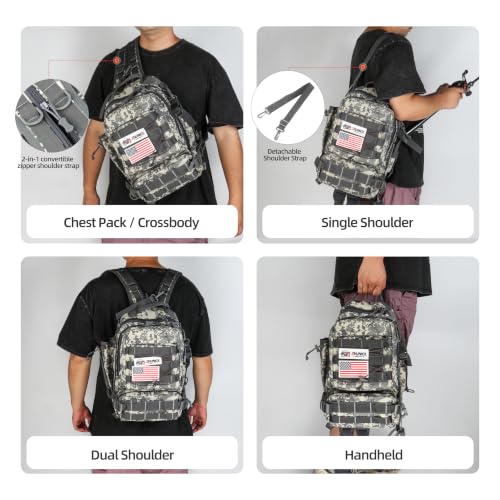 Tactical Fishing Backpack (Acu Digital Camo)