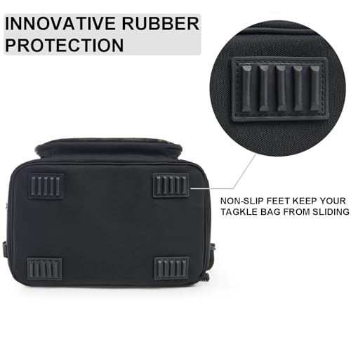 Waterproof Fishing Tackle Bag (Black)
