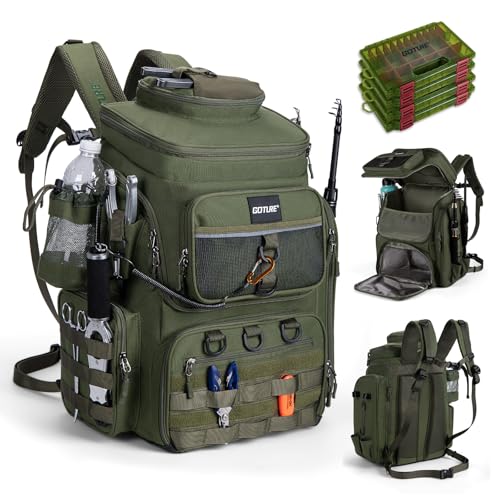 Fishing Backpack with Cooler