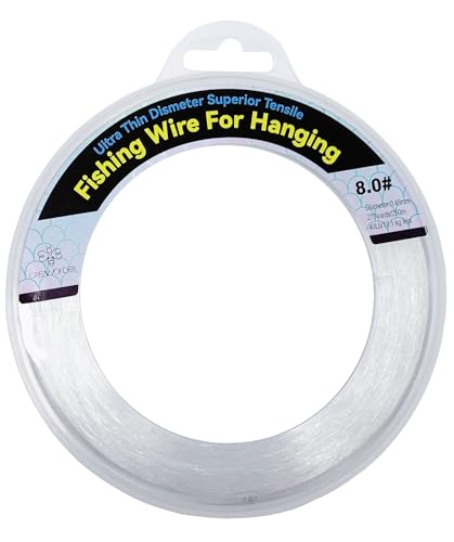 Clear Fishing Wire (0.45mm/820ft/24lb)