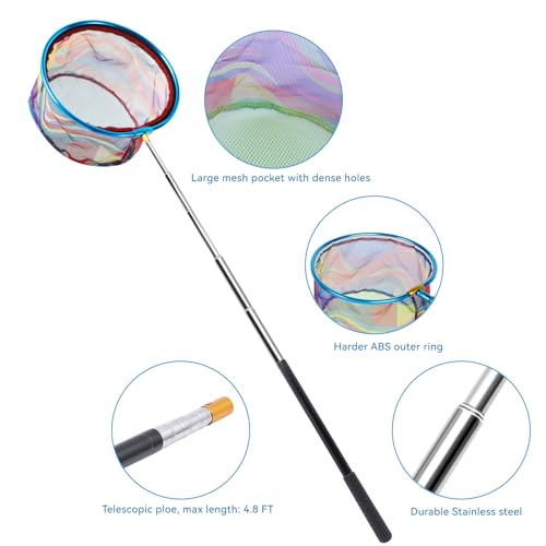 2PCS Fishing Net with Bucket