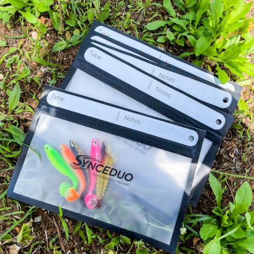 Synceuo Soft Plastic Bait Bags