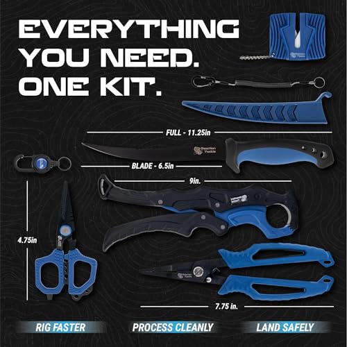 7 Piece Fishing Tool Kit (7-Piece Kit)