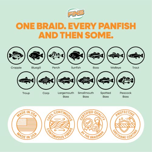 Crappie Braided Fishing Line Micro Diameter 4