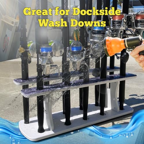 Reel Salty Premium Marine Grade Fishing Rod Holder with Bi