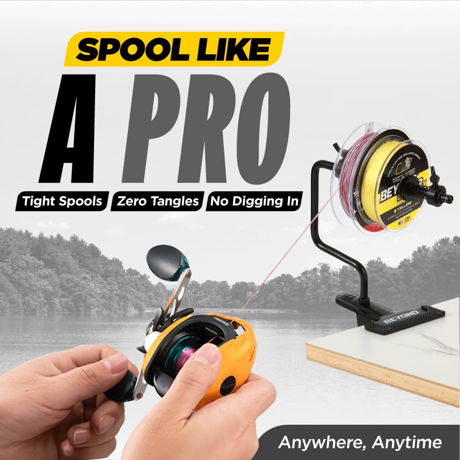 EZ Fishing Line Spooler