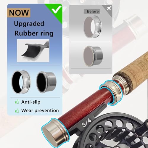 Whisperer Fly Fishing Rod and Reel Combo (6'1'' LW0/1 / Rod Kit With Extra Tip)