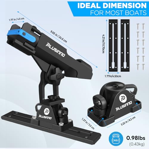 2 in 1 Kayak Fishing Rod Holder (Rod Holder with Track - 2 Pack)