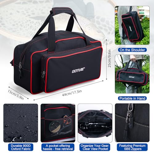 2 Pack Fishing Rod and Reel Combo with 900D Carrier Bag (C2 / 7 FT)