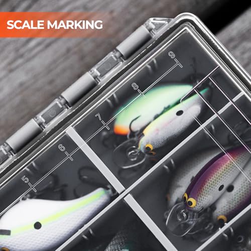 HyperSeal Waterproof Tackle Box (3600(1 Pack) / Black)