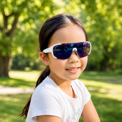 Ages 5 10 Kids Sports Sunglasses for Boys