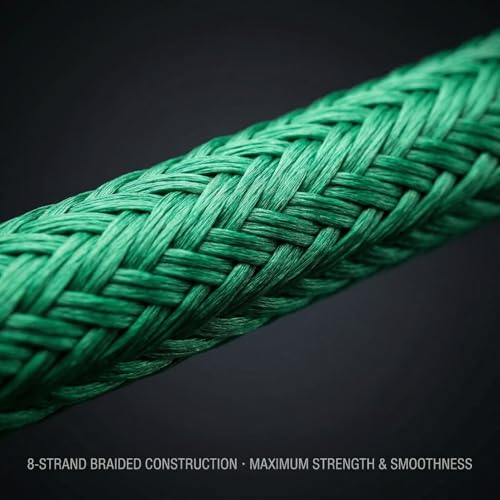 8 Strand Emerald Green Braided Fishing Line (Emerald green / 0.20MM/15LB)