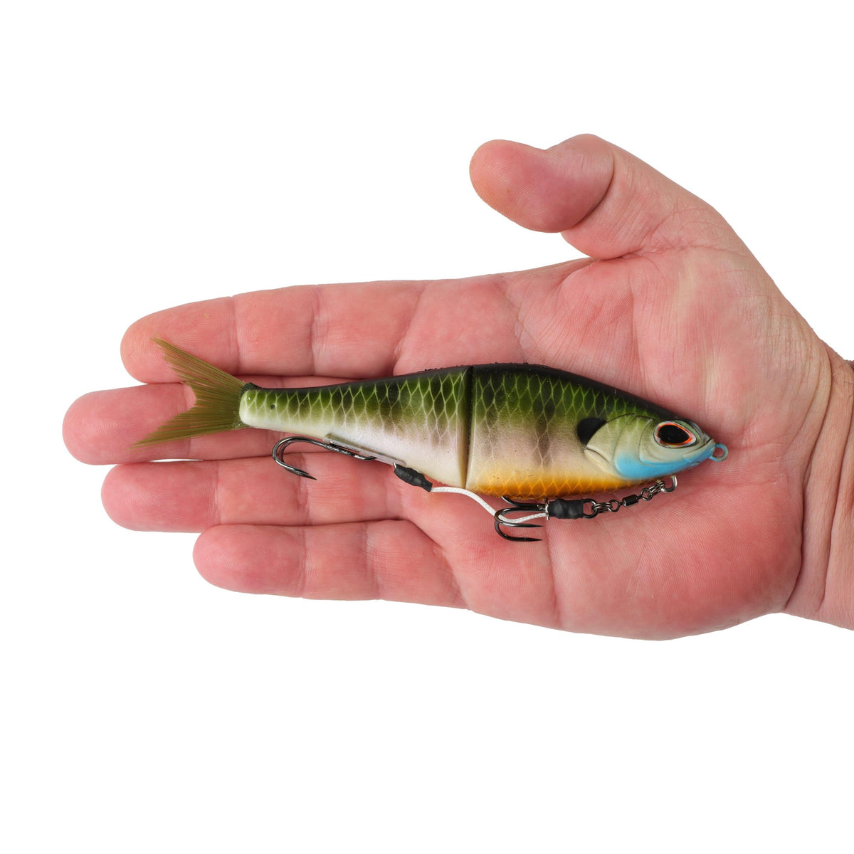 PowerBait Chop Block Fishing Soft Bait (MF Bluegill / 6 in - 1 oz)