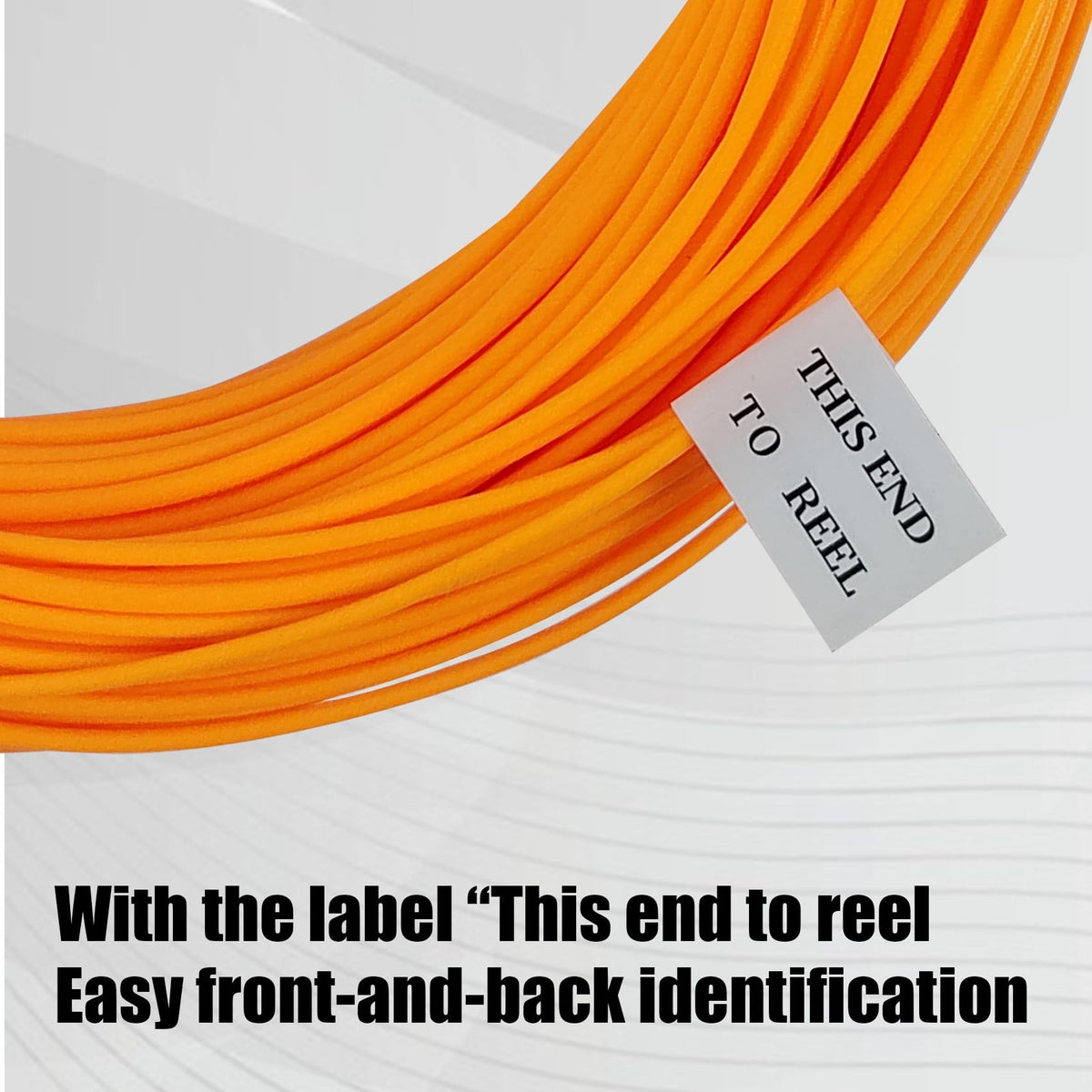 ProWeight WF Floating Fly Line with Welded Loops (Hot Orange / 4F)