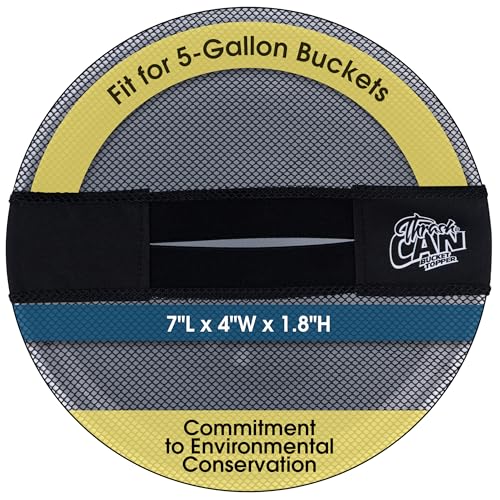 Bucket Cover 5 Gallon Trash Can Cover Converter for Boat Buckets