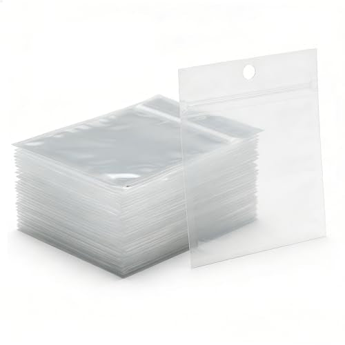 100 Pack Soft Plastic Baits Bags 4”x4" (4” x 4")