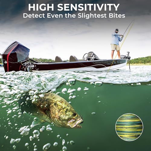 Destron Essential Mono Fishing Line (Limewood Camo / 6LB(300 Yds))